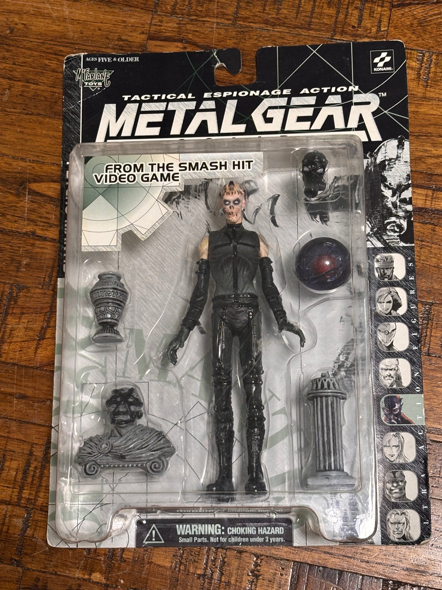 McFarlane Toys Metal Gear Solid Psycho Mantis 1998 Vintage Figure  Sealed New