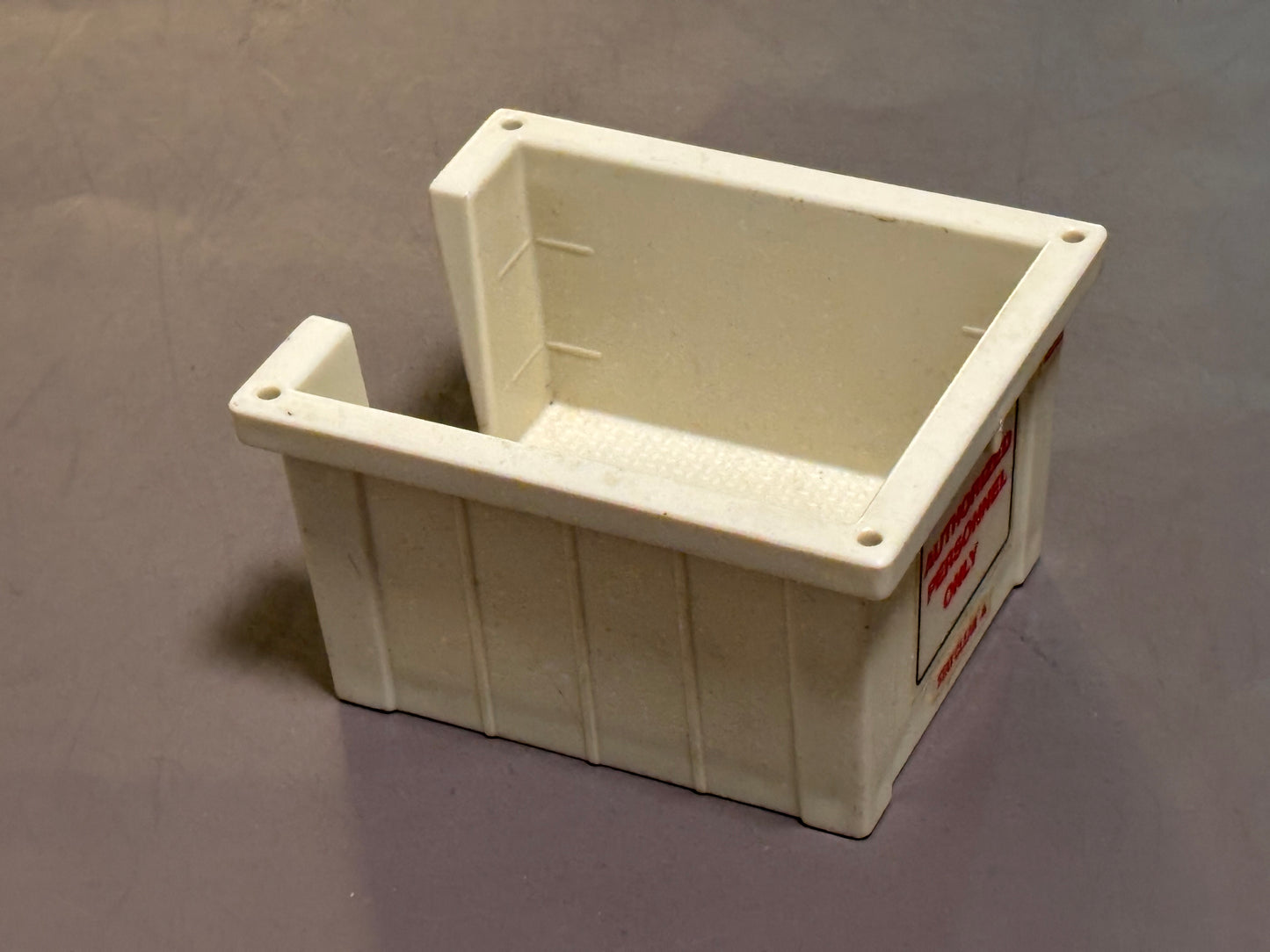 Hasbro Vintage GI Joe 1985 Check Point Alpha Tower Top Accessory Part w/ Stickers
