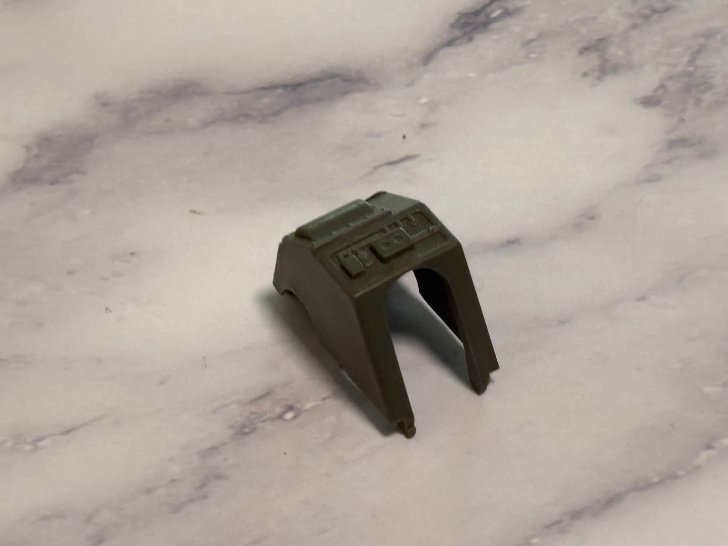 Vintage GI Joe Killer Whale Cannon Retainer Gun Clip Shroud Part ARAH 1984