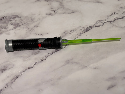 Vintage 1998 Star Wars 12" Retractable LightSaber Green