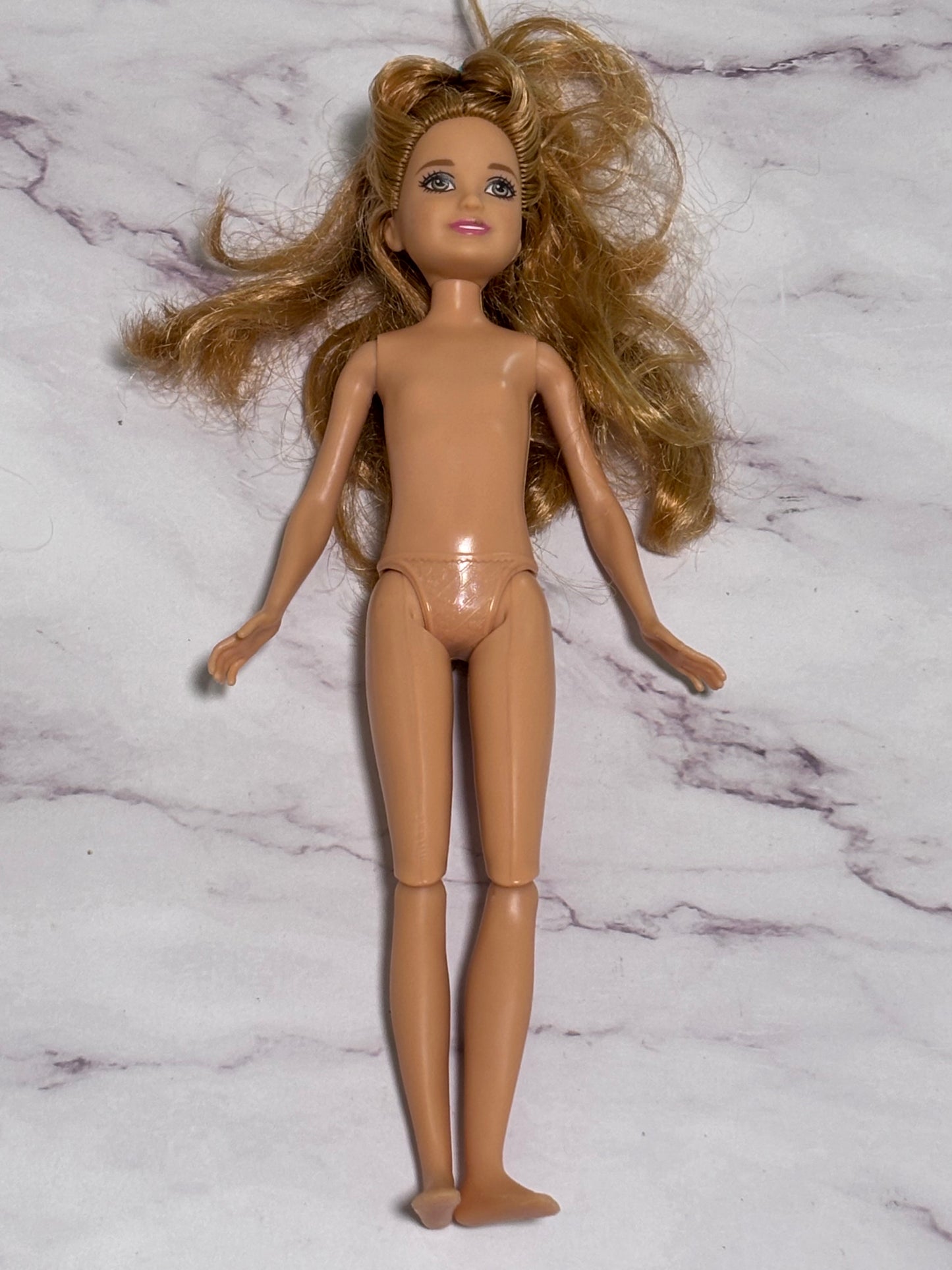 Barbie Sister Stacie Strawberry Blonde Jointed Articulated Doll 2010 9”