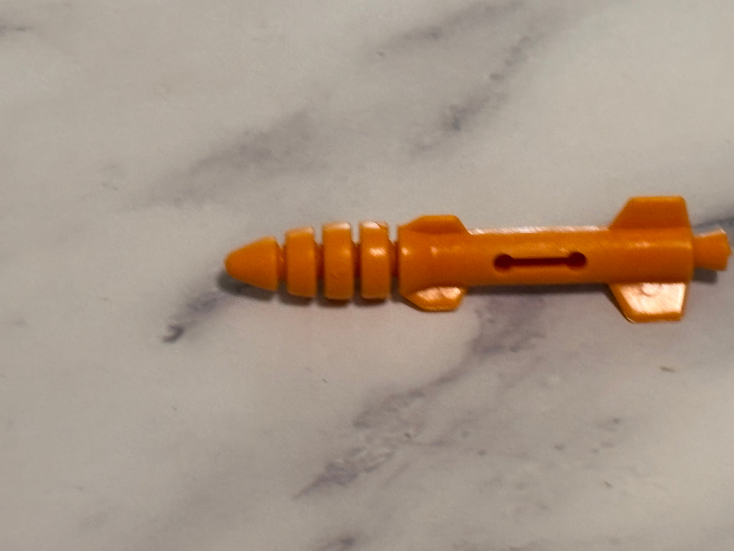 1989 GI Joe Cobra Thunderclap Long-Range Targeting Cannon Missile Rocket Part