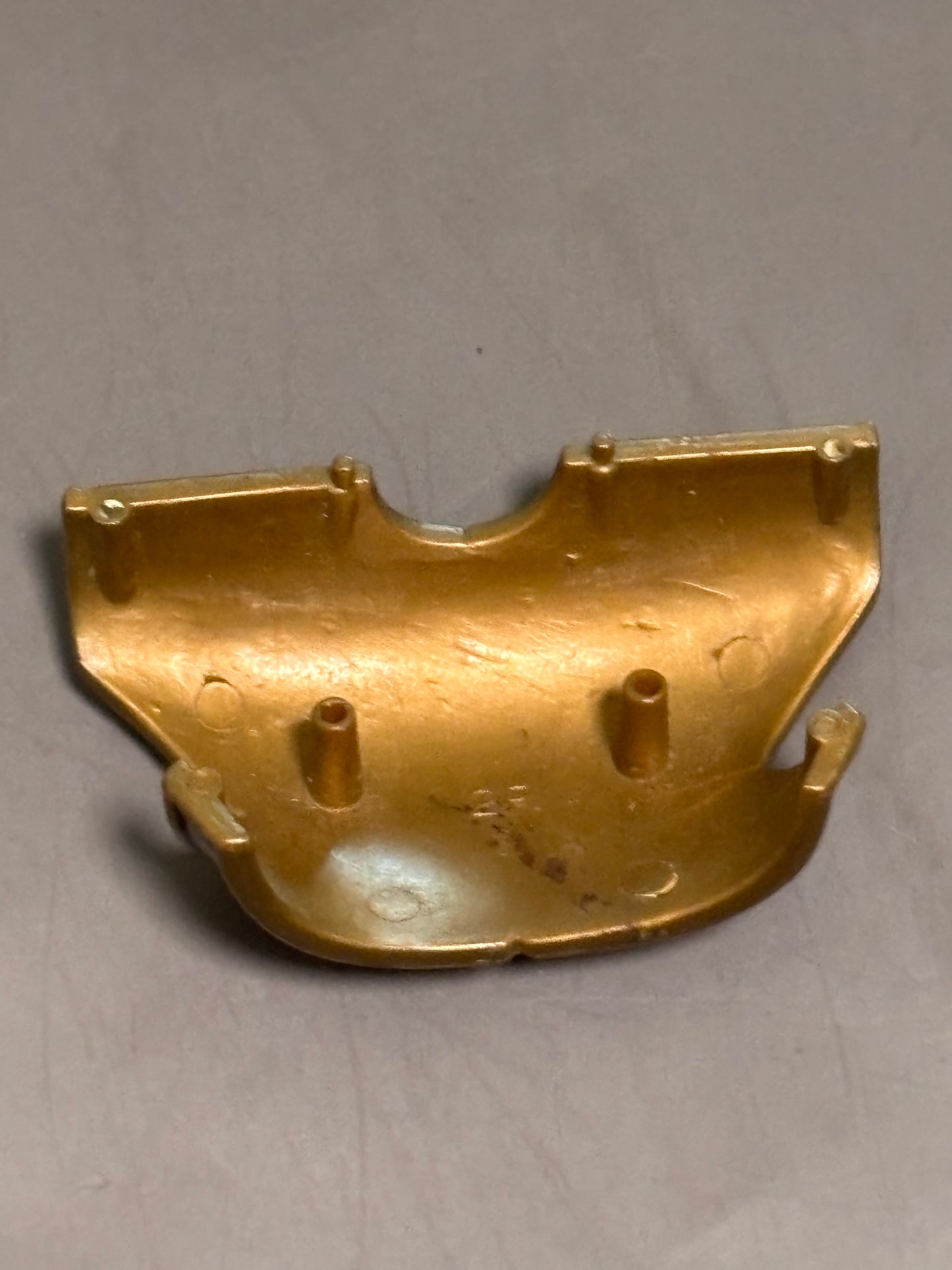 Mighty Morphin White Power Ranger Replacement Part Armor Plate Back Piece 8”