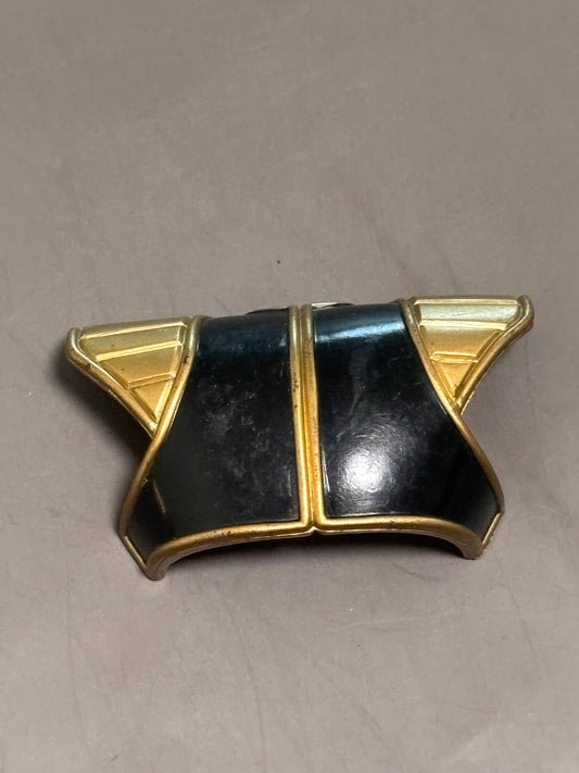 Mighty Morphin White Power Ranger Replacement Part Armor Plate Back Piece 8”