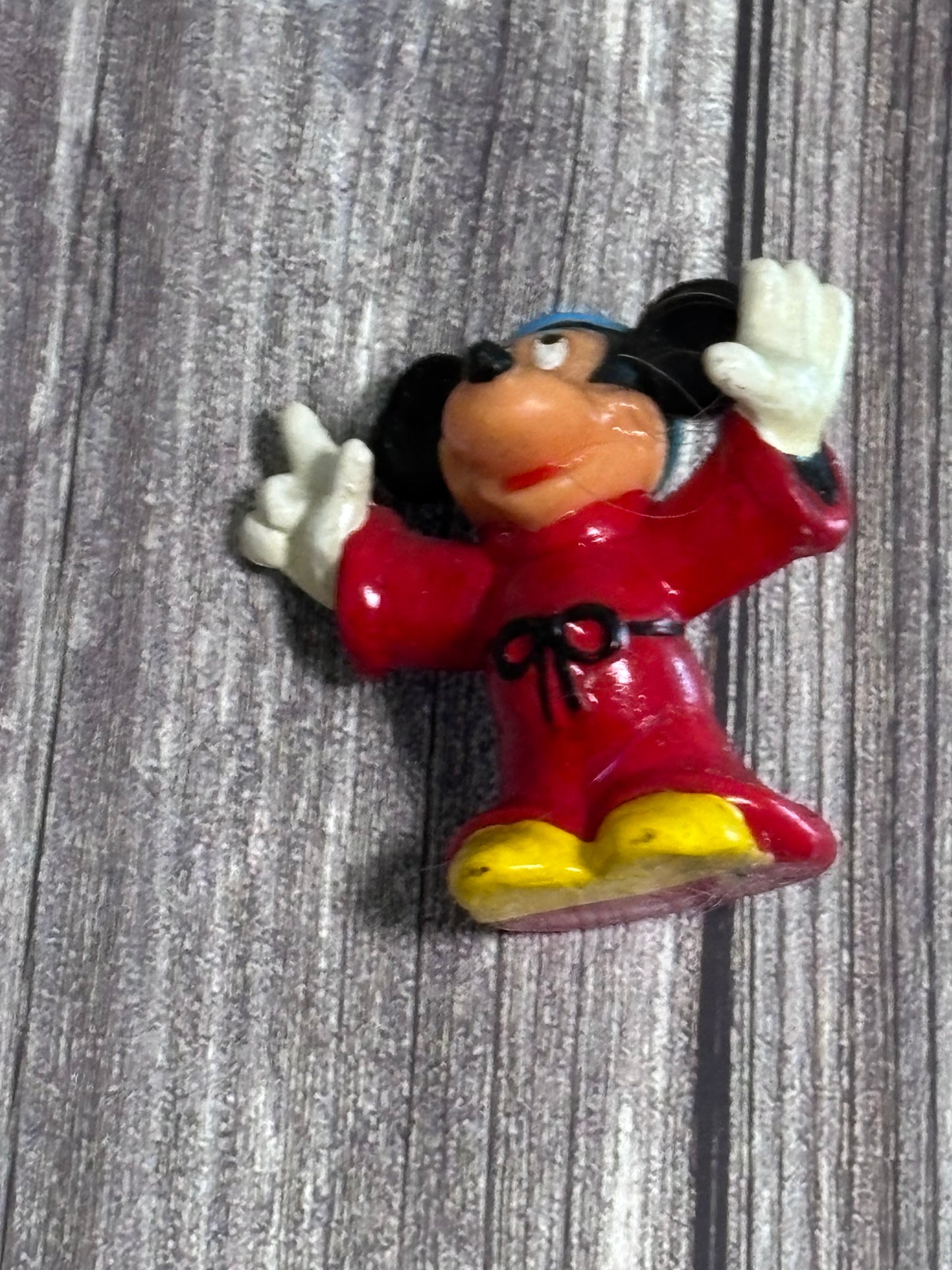 Mickey Mouse Fantasia Wizard Applause Disney PVC Figurine 3” Vintage Figure