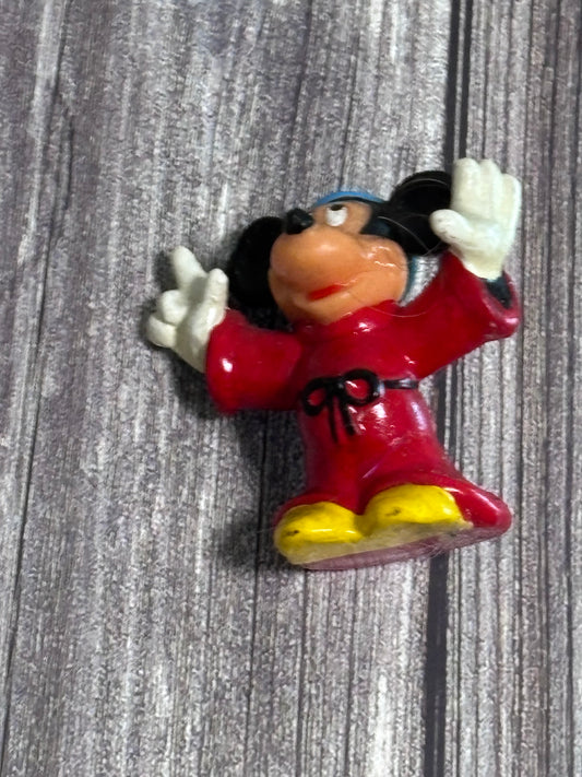 Mickey Mouse Fantasia Wizard Applause Disney PVC Figurine 3” Vintage Figure