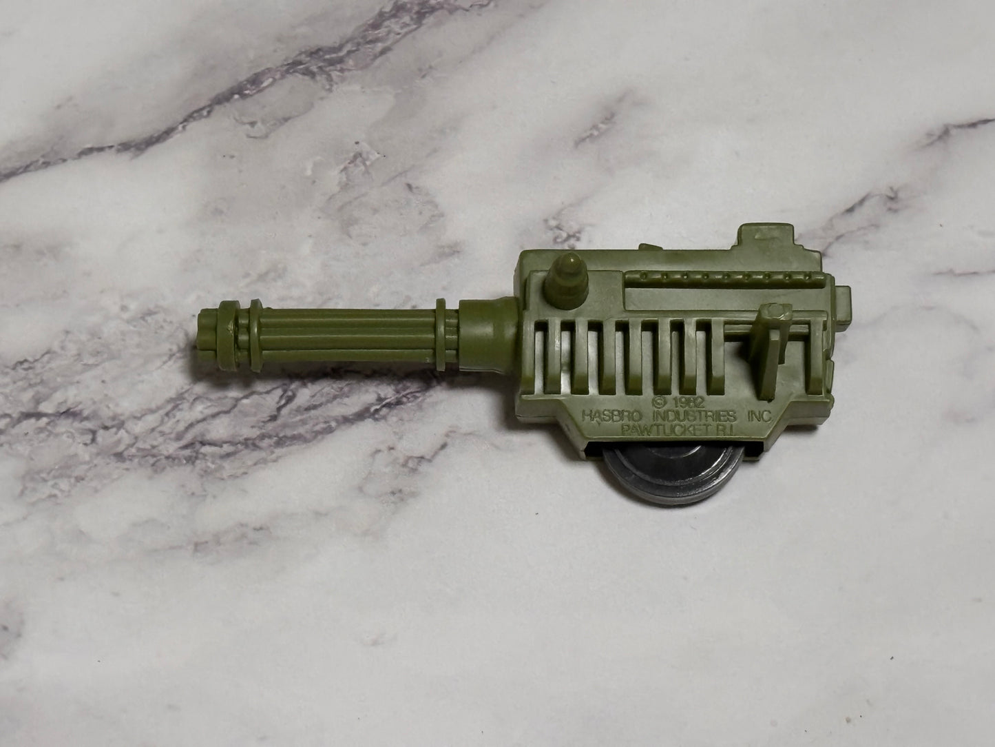 GI Joe 1982 RAM Sidecar Gatling Gun Cannon Vintage Vehicle Part Hasbro ARAH