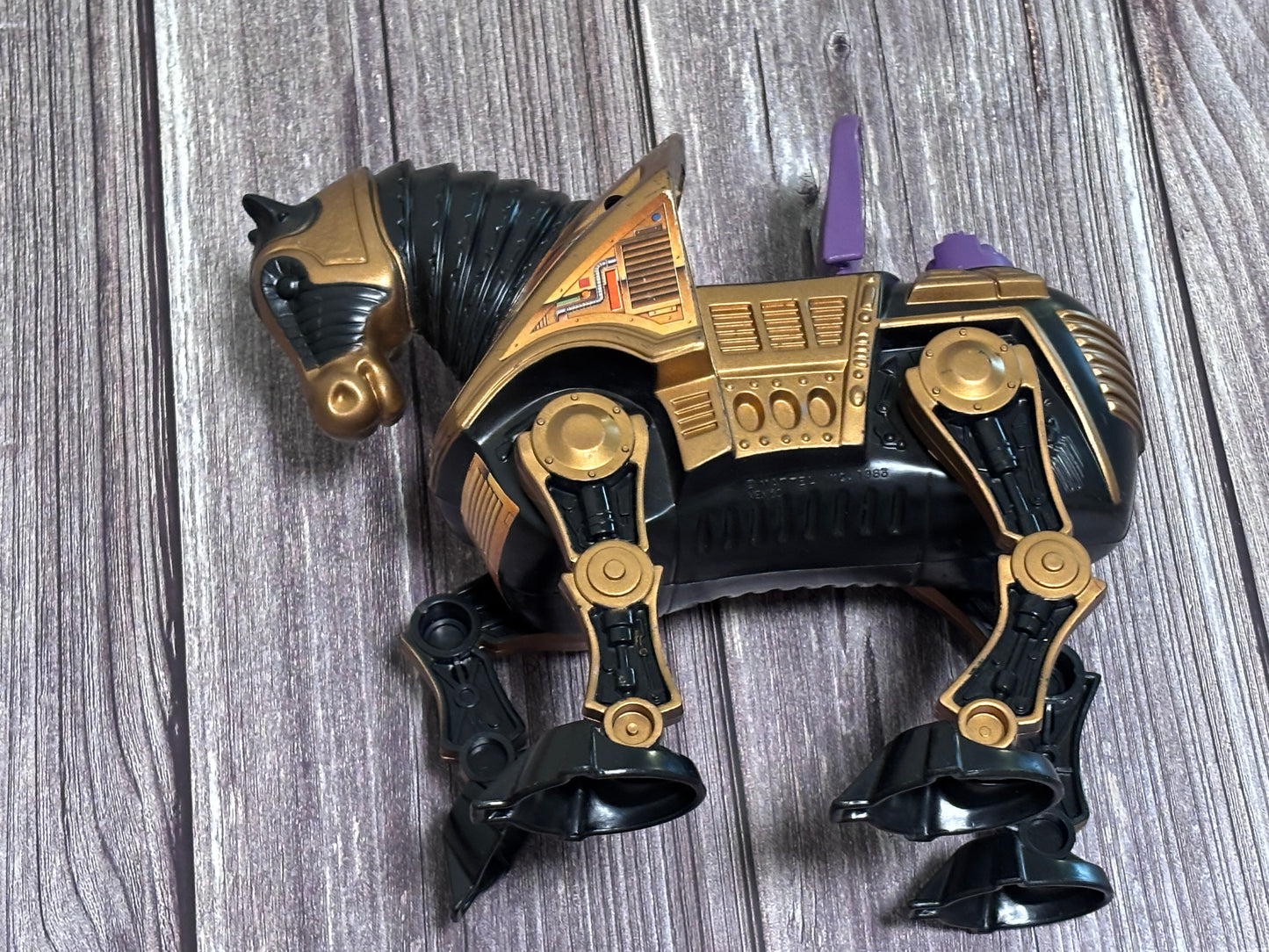 Vintage Mattel 1983 Masters of the Universe Night Stalker War Horse MOTU