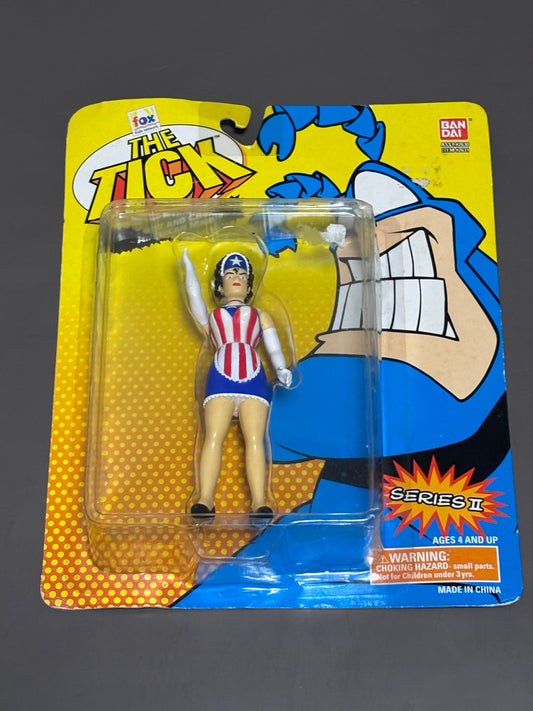 Vintage THE TICK Series II 1995 Bandai Twist Chop American MaidAction Figure New