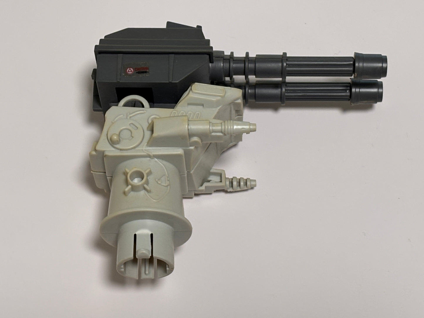 G.I. JOE 1985 Tactical Battle Platform Cannon Gun With Both Gun Caps ARAH