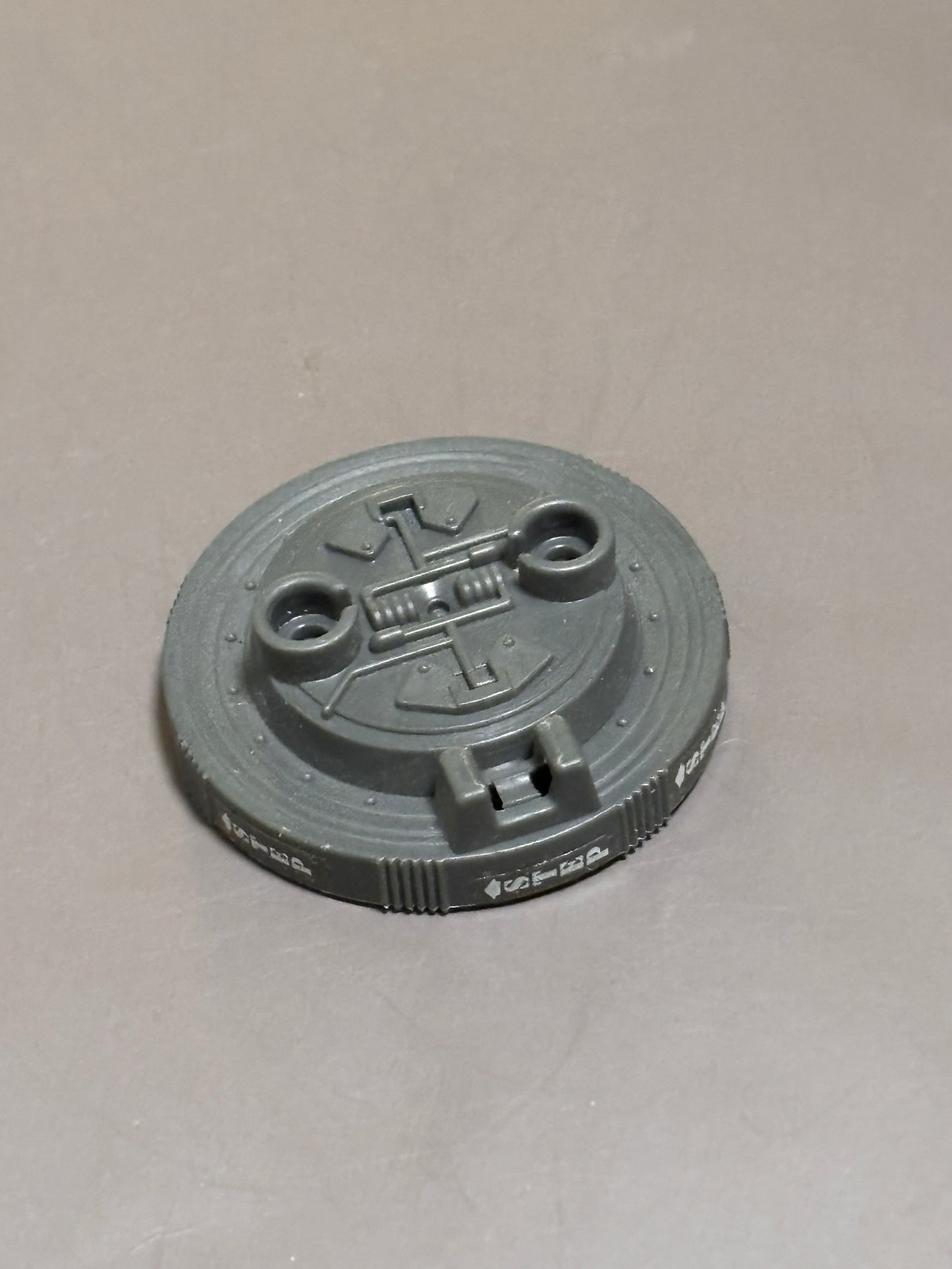 Cobra POGO Bottom Thruster Disk Original Part Vintage 1987 Hasbro G.I.Joe ARAH