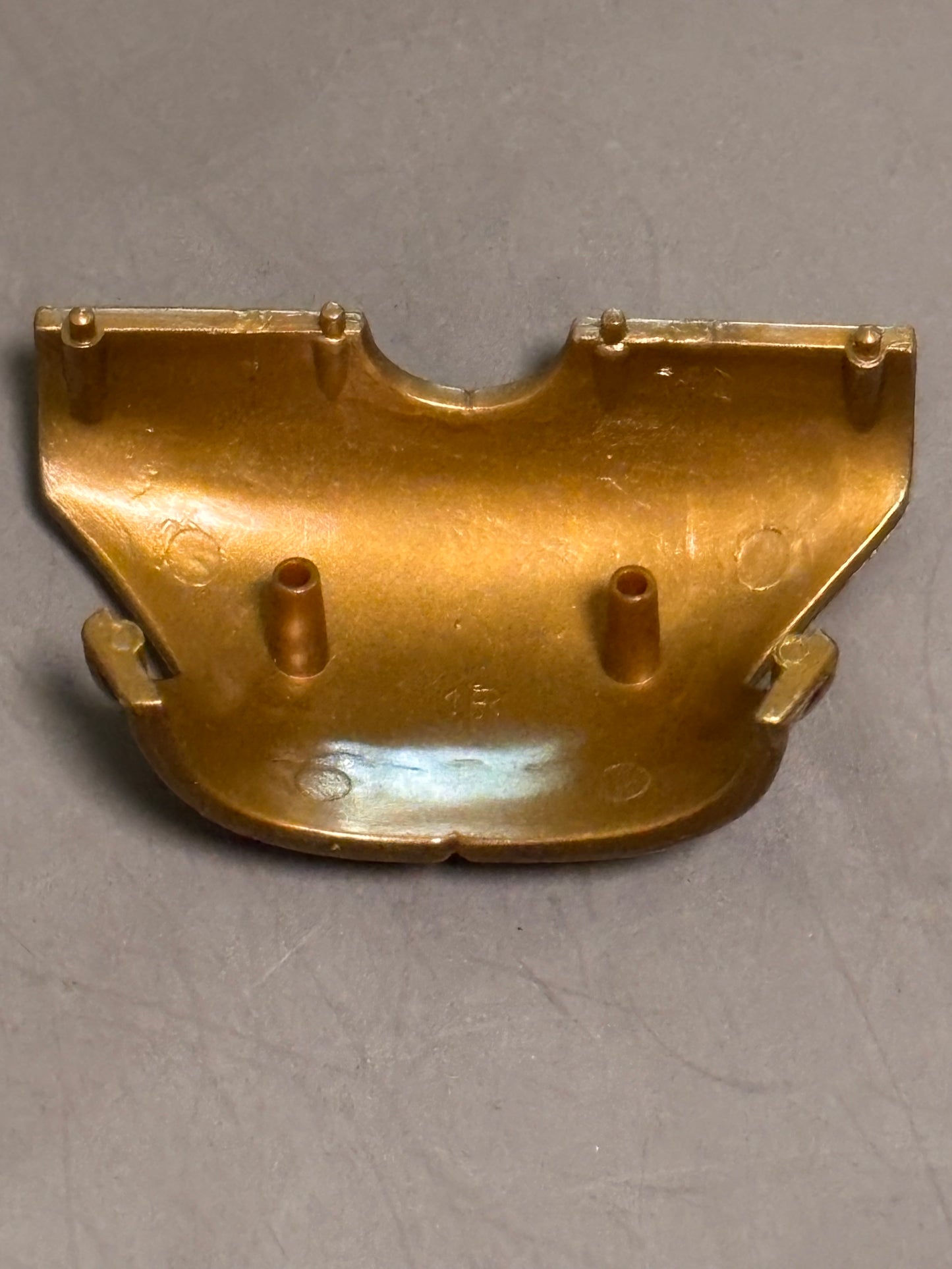 Mighty Morphin White Power Ranger Replacement Part Armor Plate Back Piece 8”