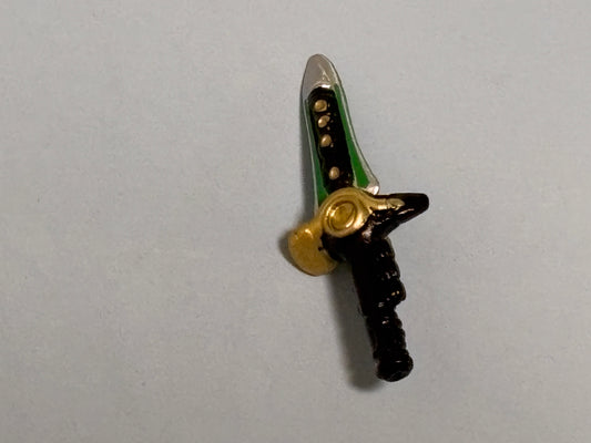 Mighty Morphin Power Rangers Tommy Green Ranger Legacy Figure Dragon 1.5” Dagger