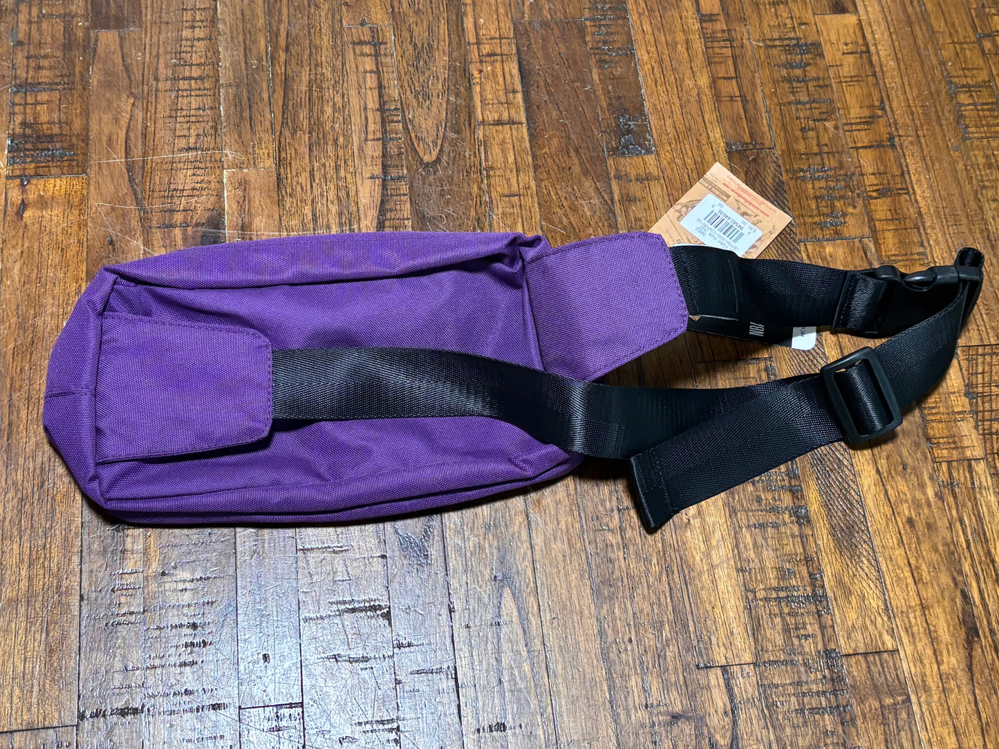 Utah Jazz Mitchell & Ness NBA Retro Hardwood Classic HWC Big Face Team Logo Fanny Pack Purple New NWT
