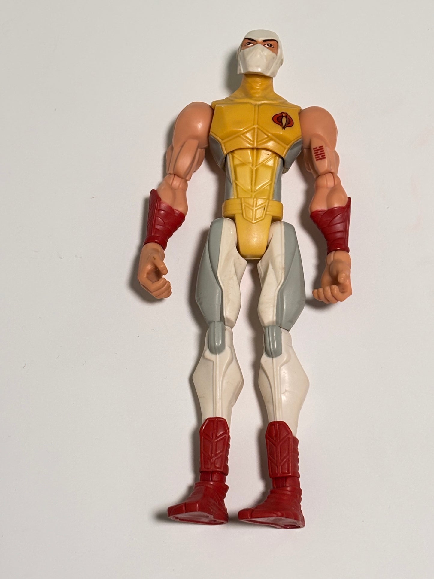 GI Joe Sigma 6 Action Figure Storm Shadow Ninja Showdown Hasbro 2005 Yellow