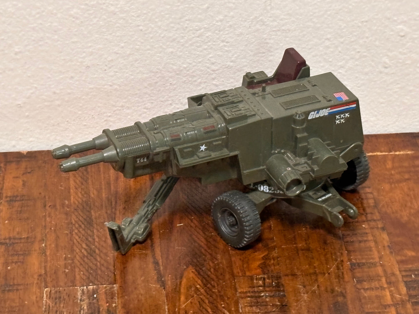 Vintage HAL Heavy Artillery Laser G.I. Joe 1982 Hasbro Vehicle Action Figure
