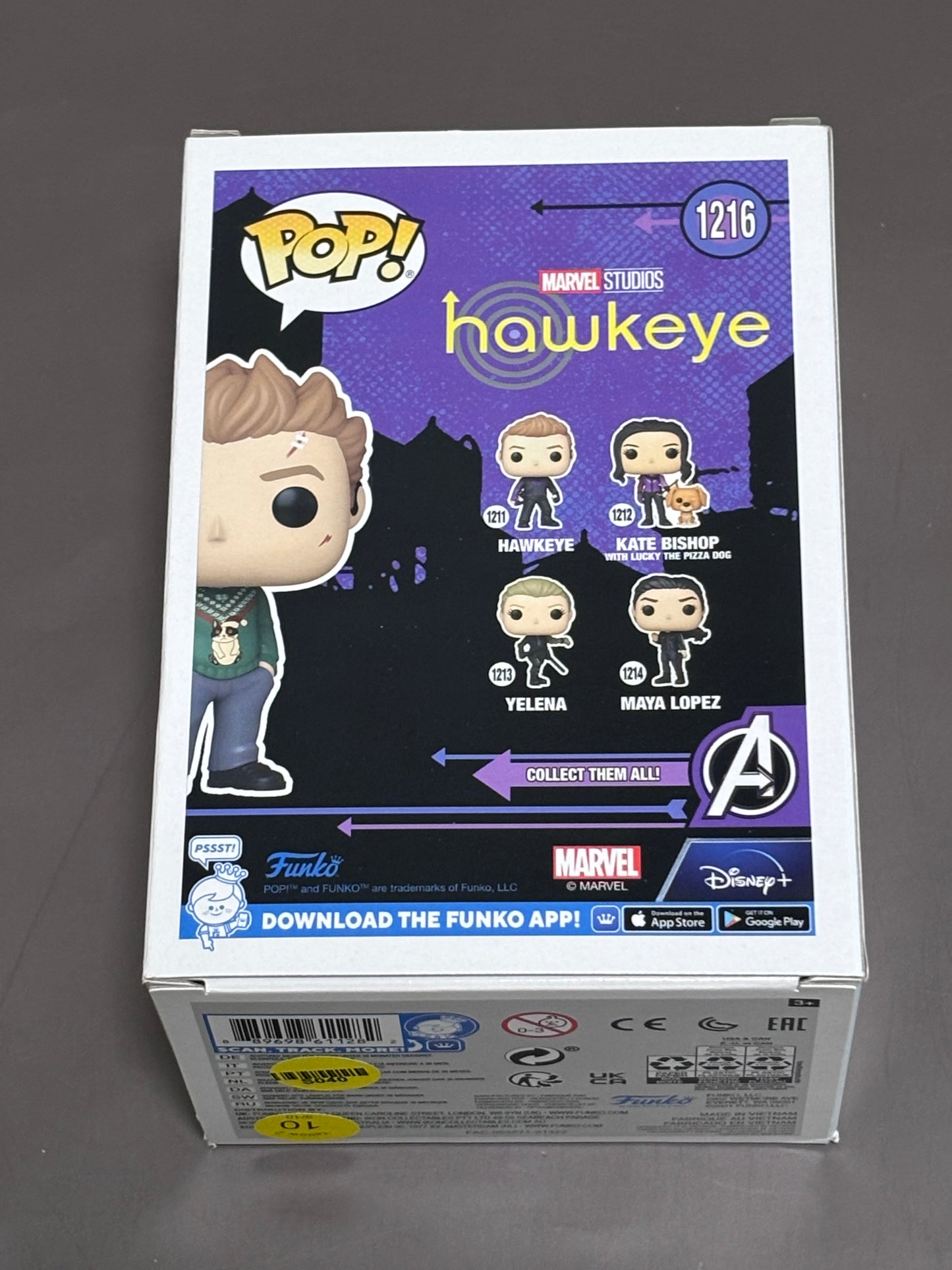 Funko Pop! Marvel Avengers: Clint Barton Hawkeye Target Exclusive #1216 New