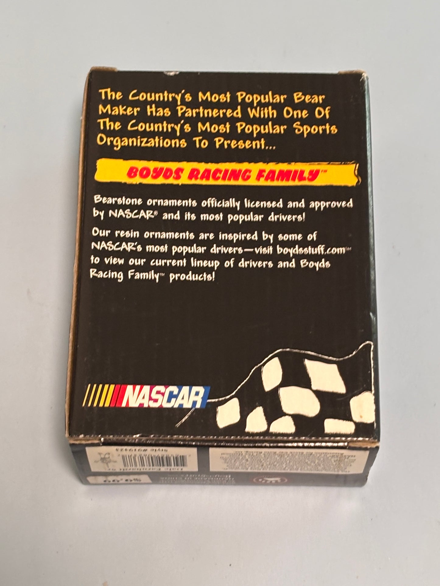 Dale Earnhardt Sr. Boyd Racing Bear Ornament New From Bearston Collection