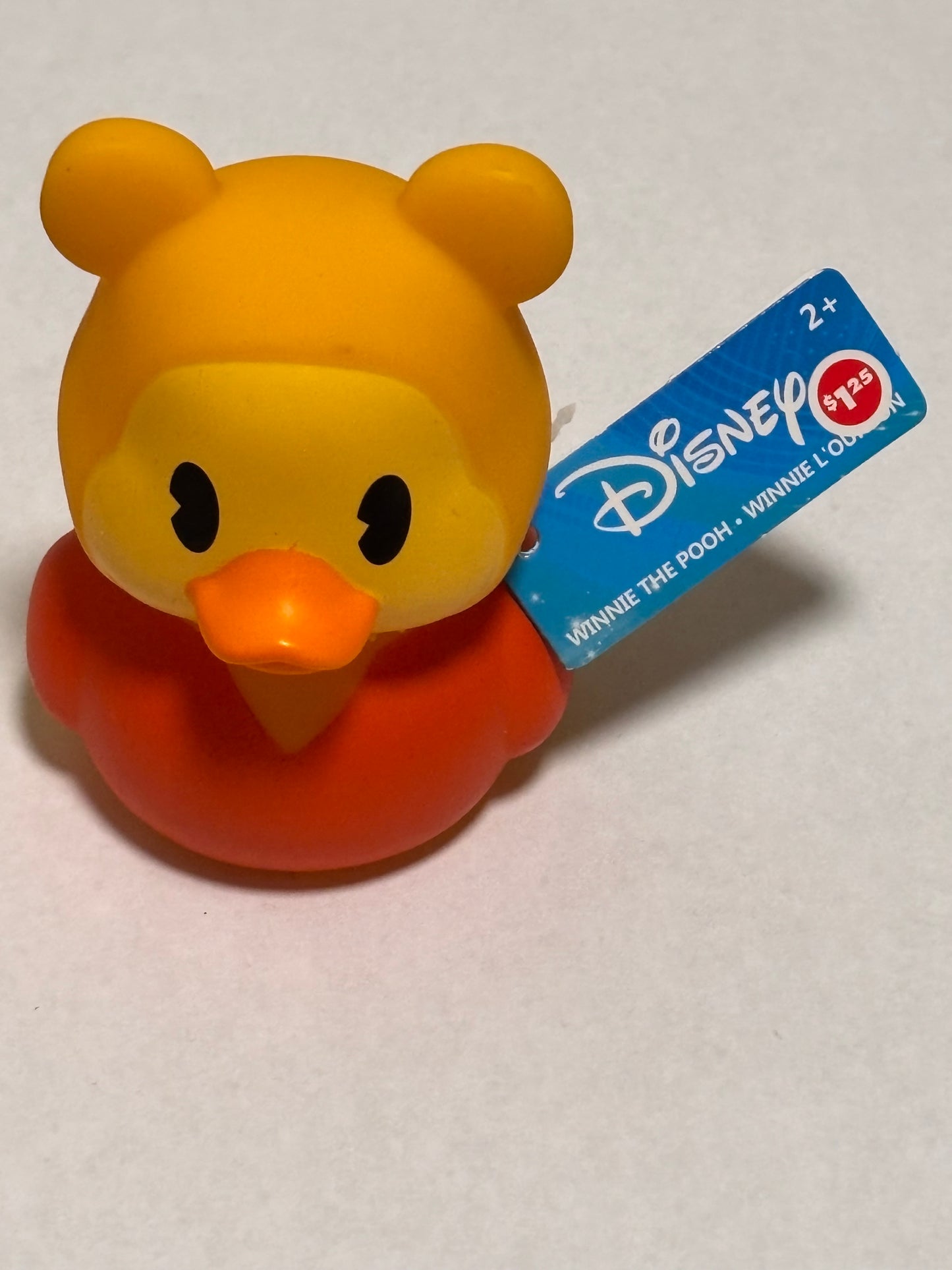 Disney Pixar Just Play 2024 Rubber Duck Duckie 3” Plastic Bath Toy Cruise Jeep Winnie The Pooh New NWT
