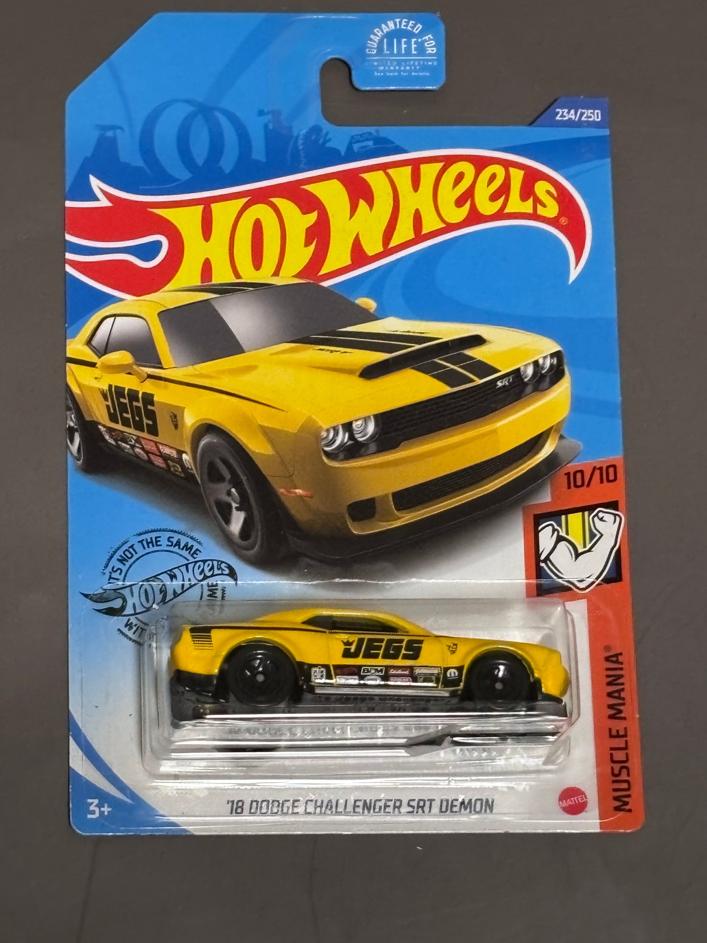 Hot Wheels 2020 Muscle Mania #10/10 '18 Challenger SRT Demon 1:64 Scale New