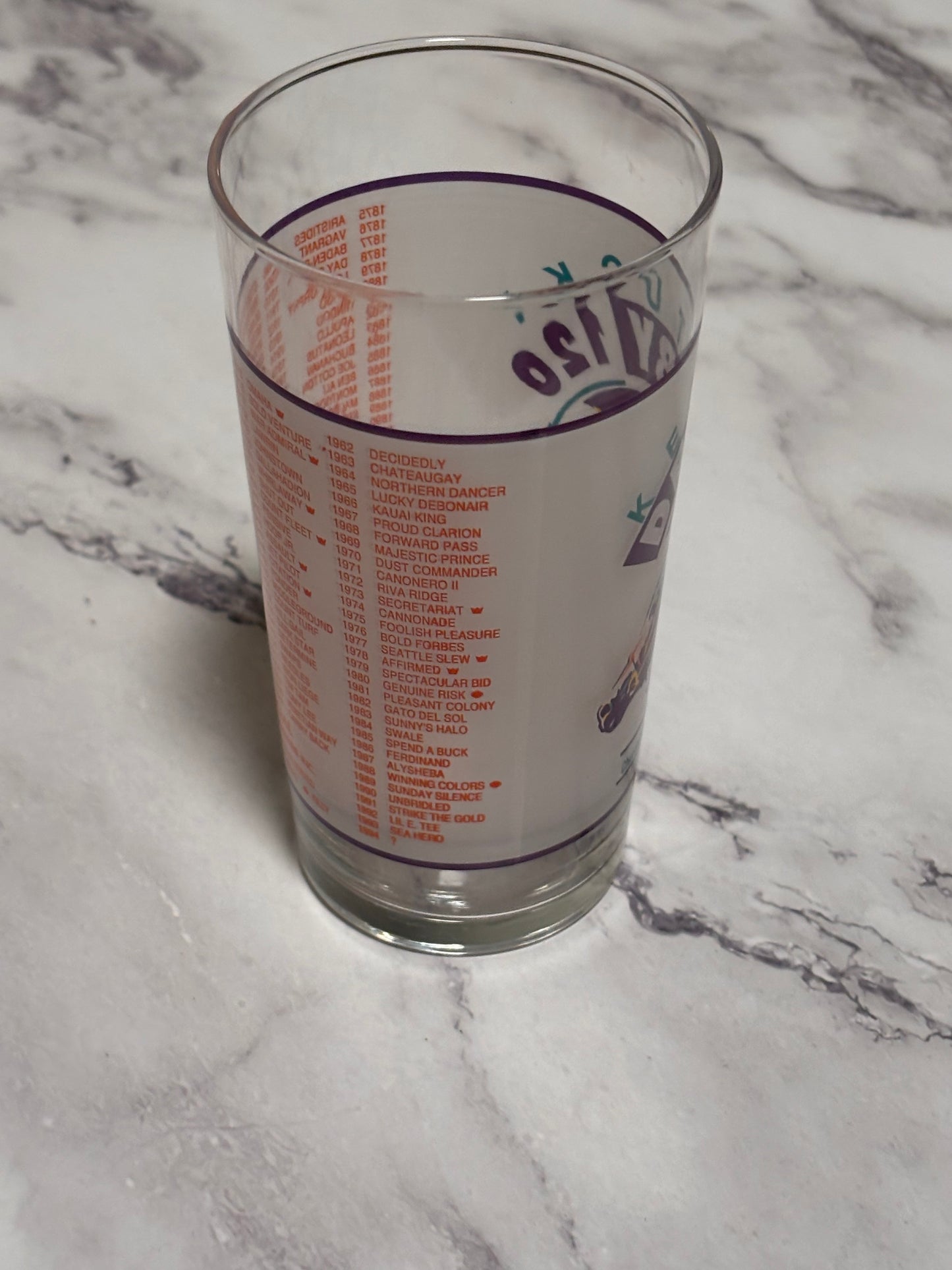1994 Kentucky Derby Official 120th Churchill Downs Vintage Julep Glass Louisville