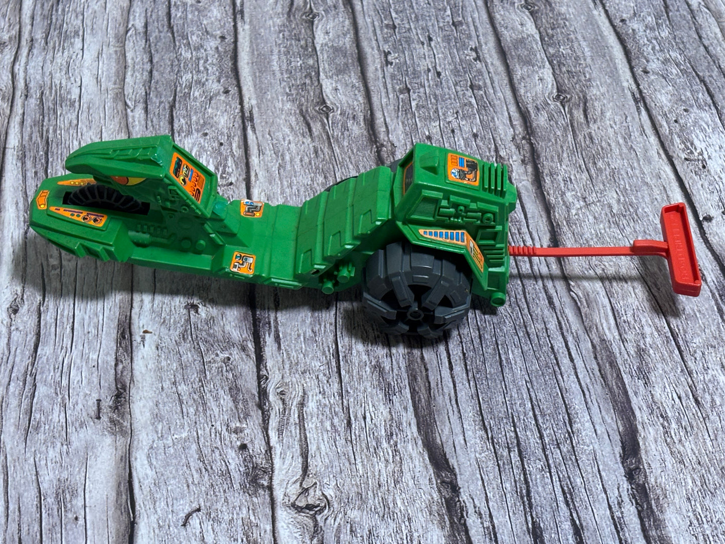 Vintage 1983 He-Man Masters Of The Universe Road Ripper Vehicle Mattel Toy MOTU Pullcord