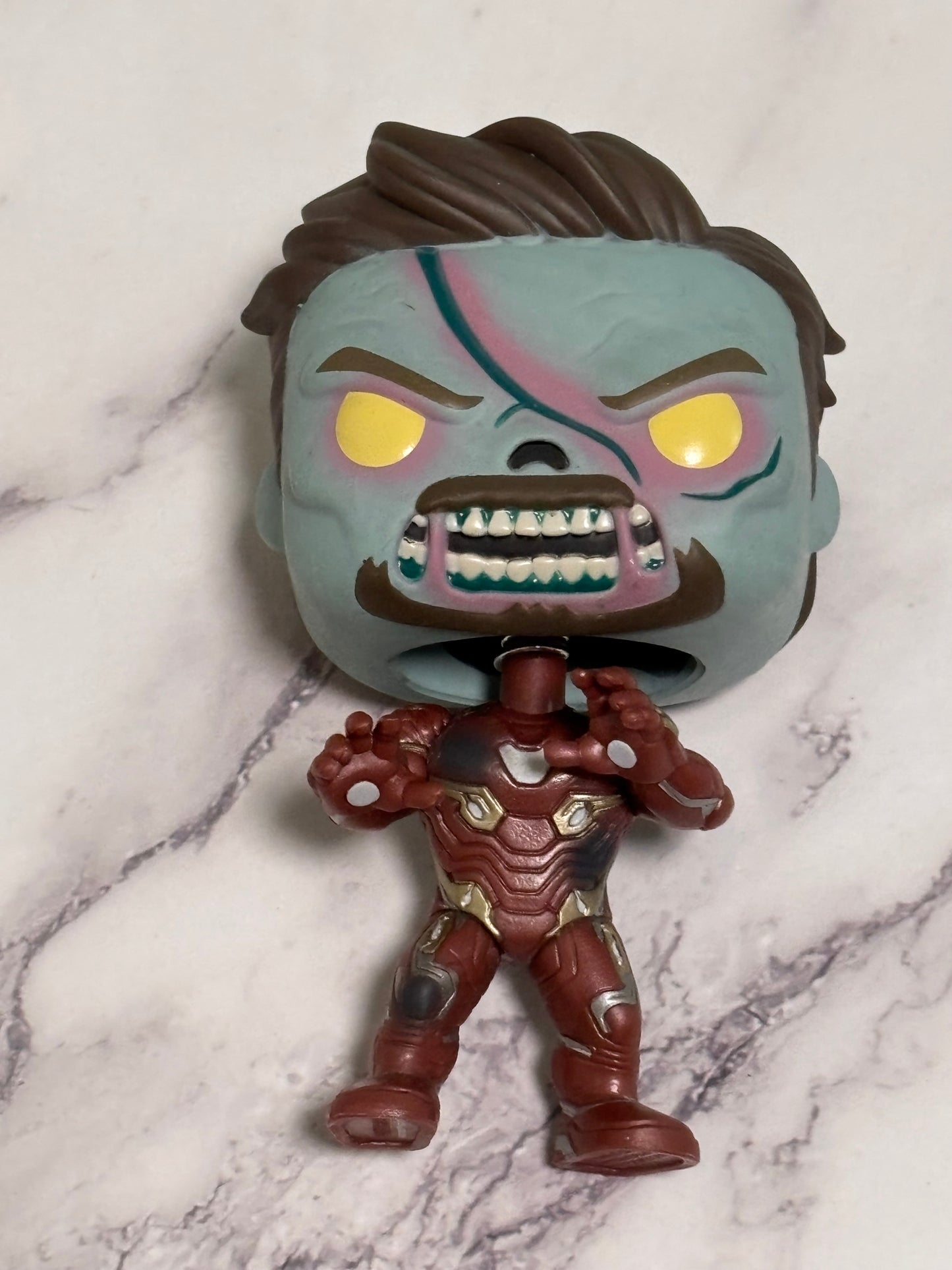 Funko Pop!  Marvel: What If? Zombie Iron Man Vinyl Figure 994 OOB