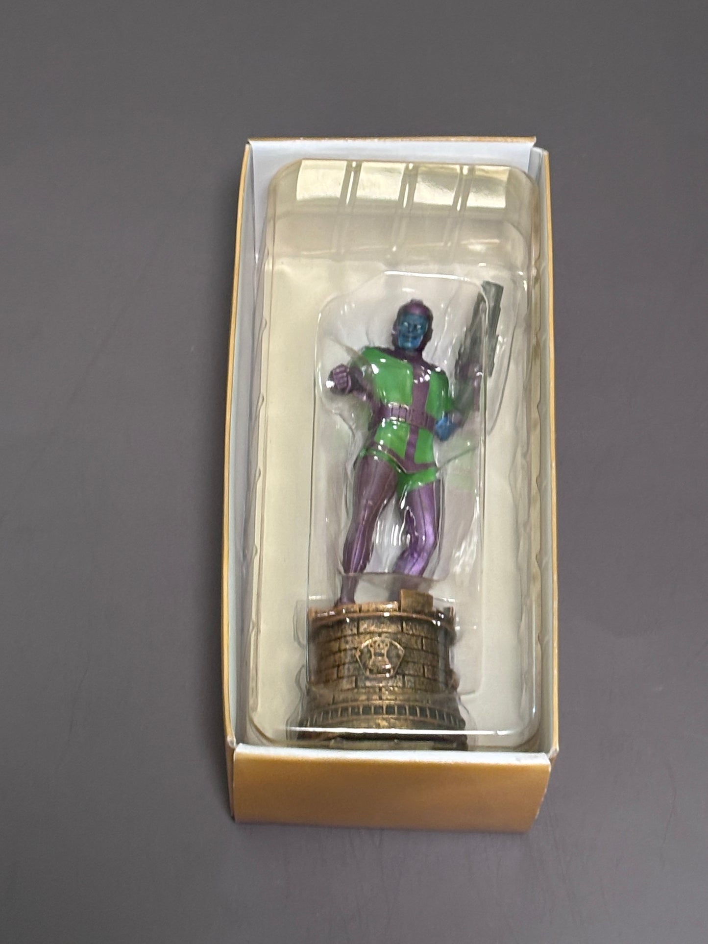 2014 Eaglemoss 5" Marvel Chess Collection "Kang #11" Black Rook Figurine