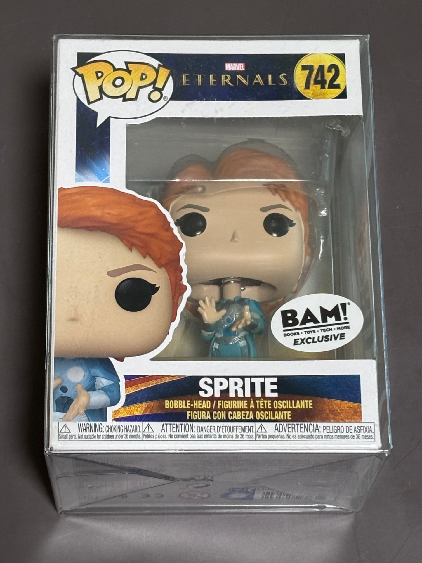 Funko POP Sprite #742 Vinyl Bobblehead Eternals Marvel Studios BAM Exclusive New