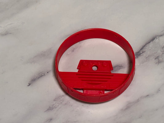 GI Joe Vehicle Tiger Force Tiger Shark Rear Shroud 1988 Original Circle Part Fan