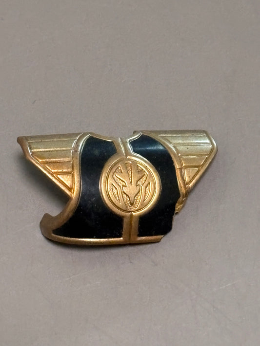 Vintage Bandai Mighty Morphin Power 8" White Ranger Chestplate Armor Part