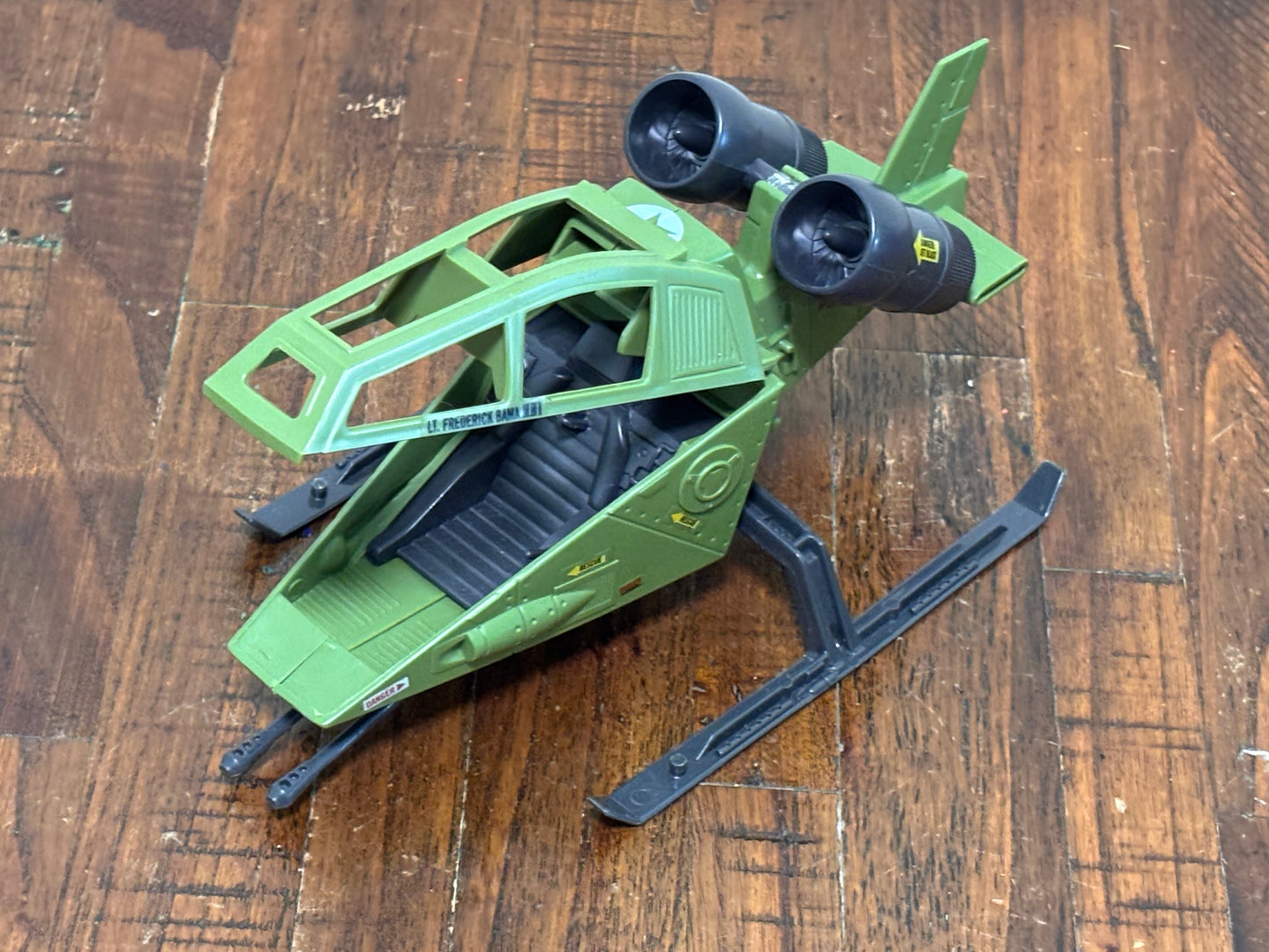 GI Joe Cobra Sky Hawk VTOL 1984 Hasbro Vintage Action Figure Vehicle