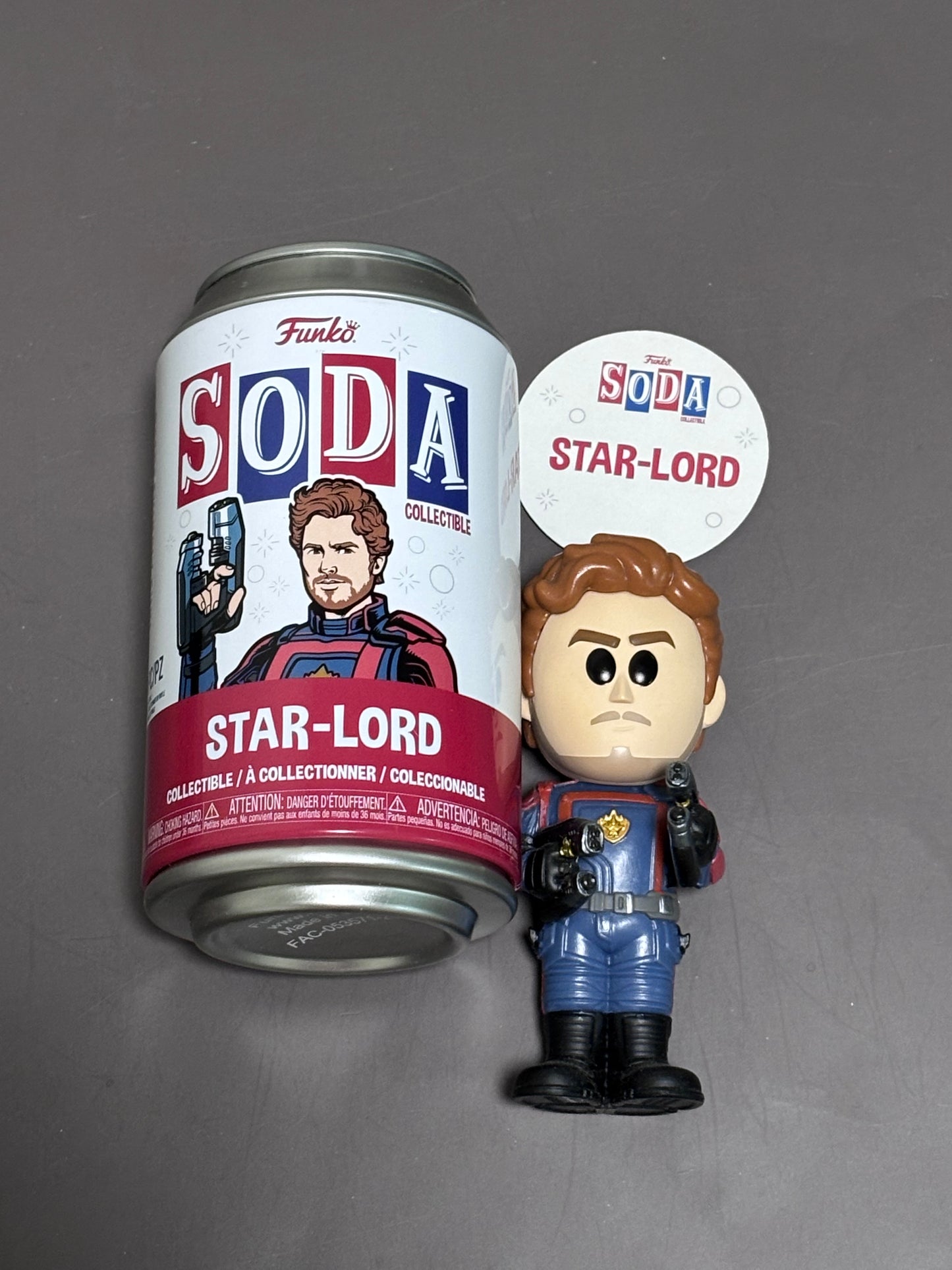Funko Soda - Marvel Guardians of the Galaxy Star-Lord Common Vinyl Figure