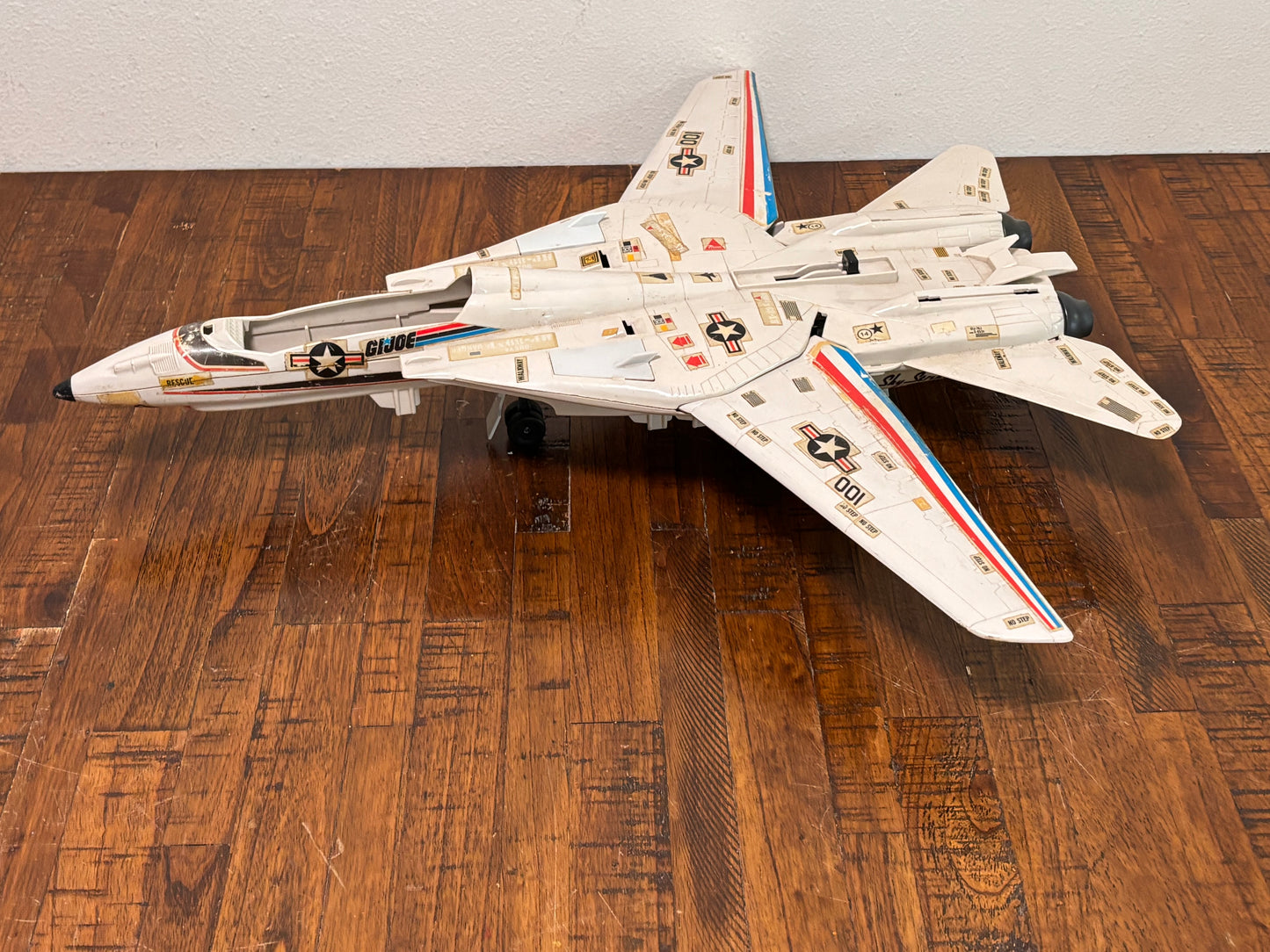 Vintage 1983 GI Joe Hasbro Jet Skystriker XP-14F Authentic Original ARAH 1980s