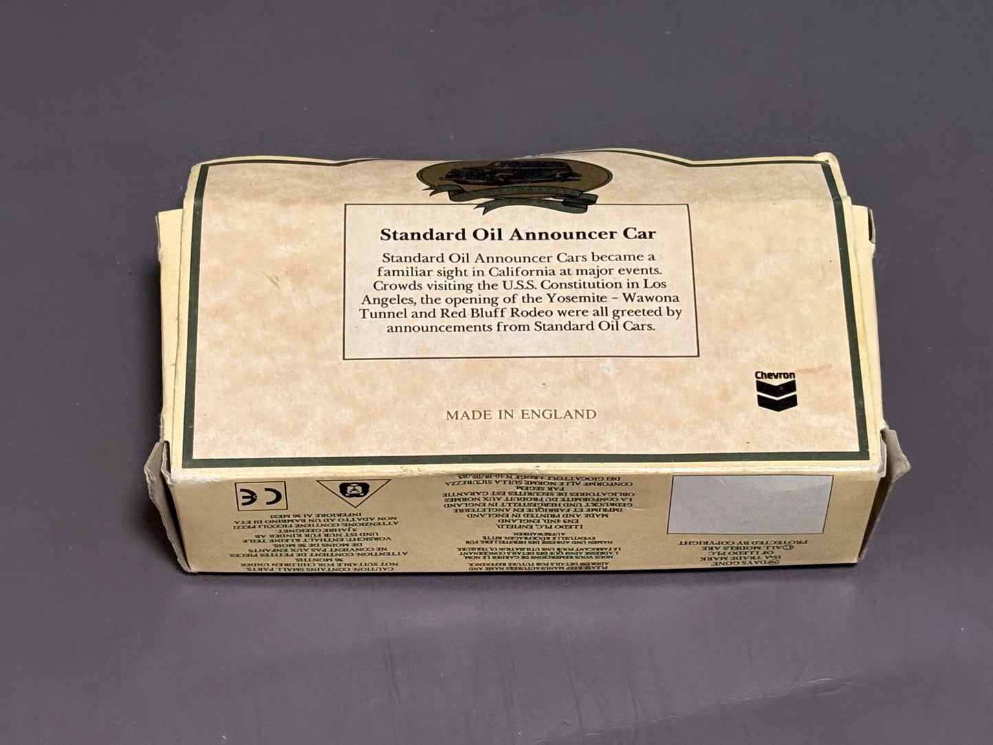 Lledo Diecast Cars Days Gone Series Standard Oil Company Announcer Car