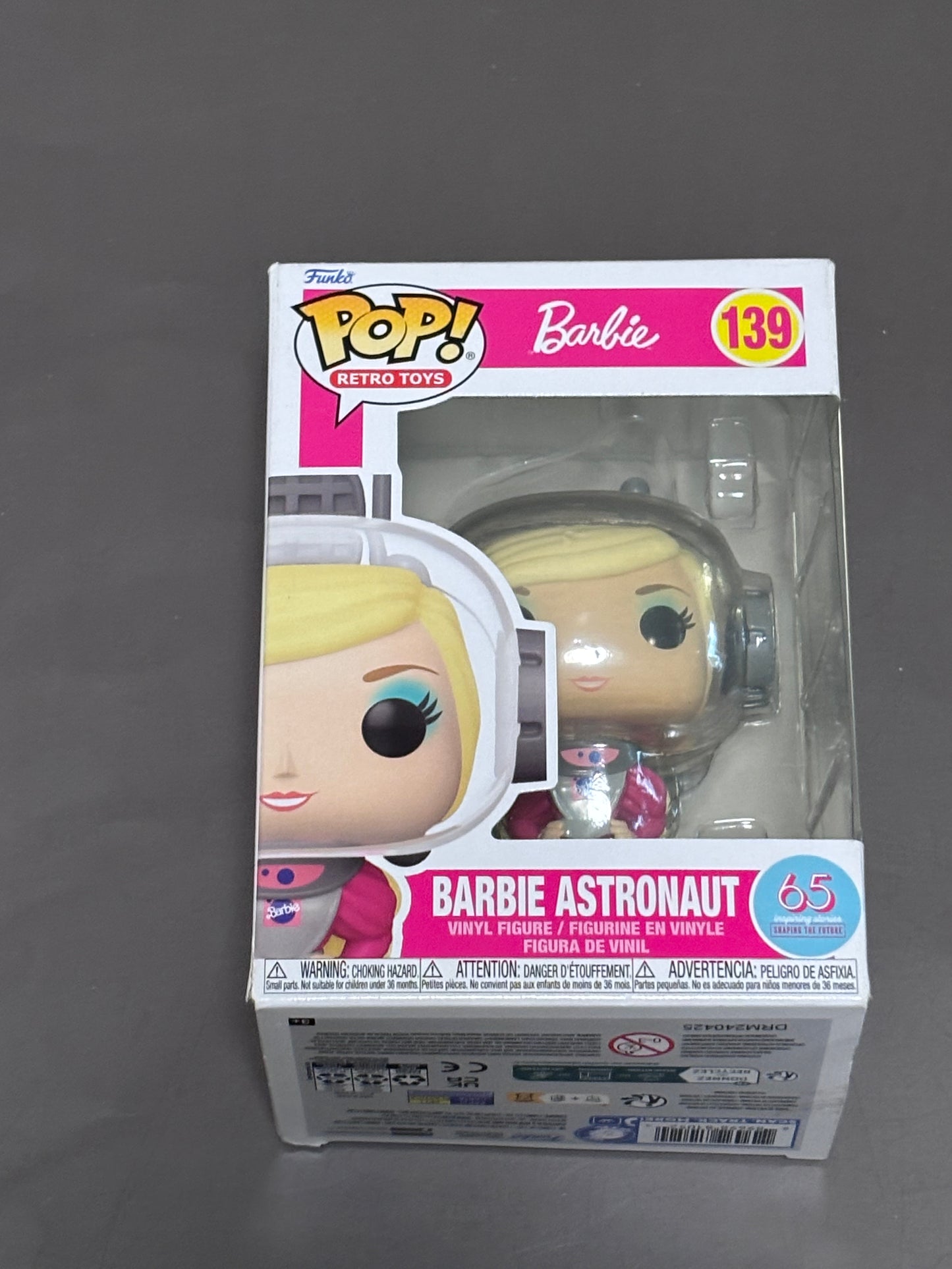 Barbie Astronaut #139 Funko Pop! Retro Toys Barbie 65th Anniversary New