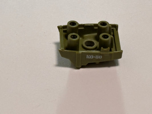 G.I. GI Joe 1983 PAC RAT Machine Gun Turret Bottom Part