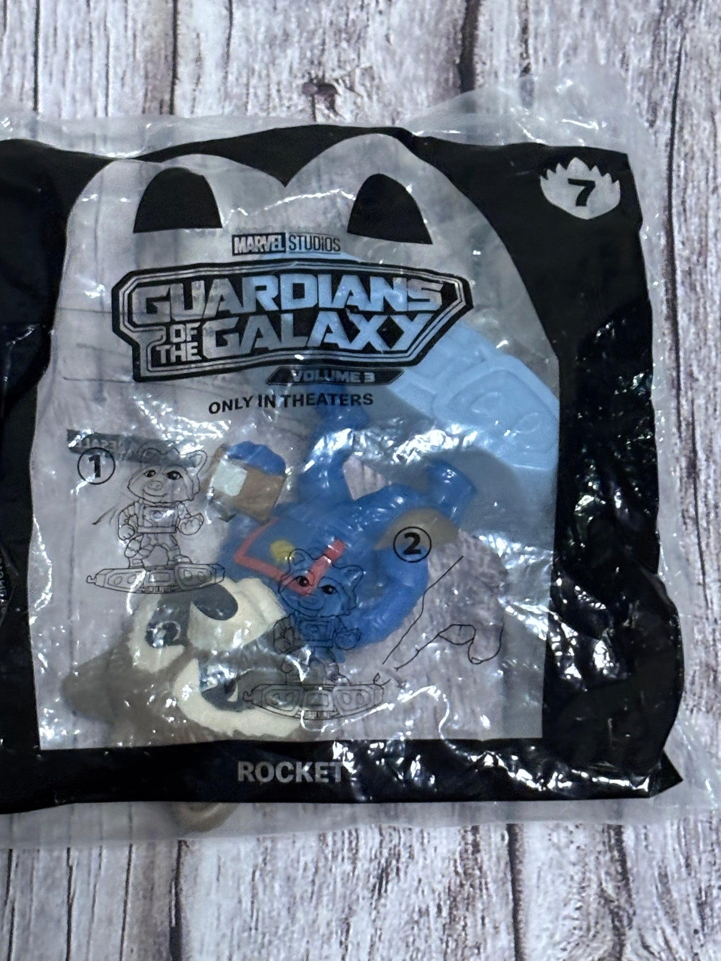 Marvel Guardians Of The Galaxy Vol.3 #7 McDonalds Happy Meal Kids 2023 Groot