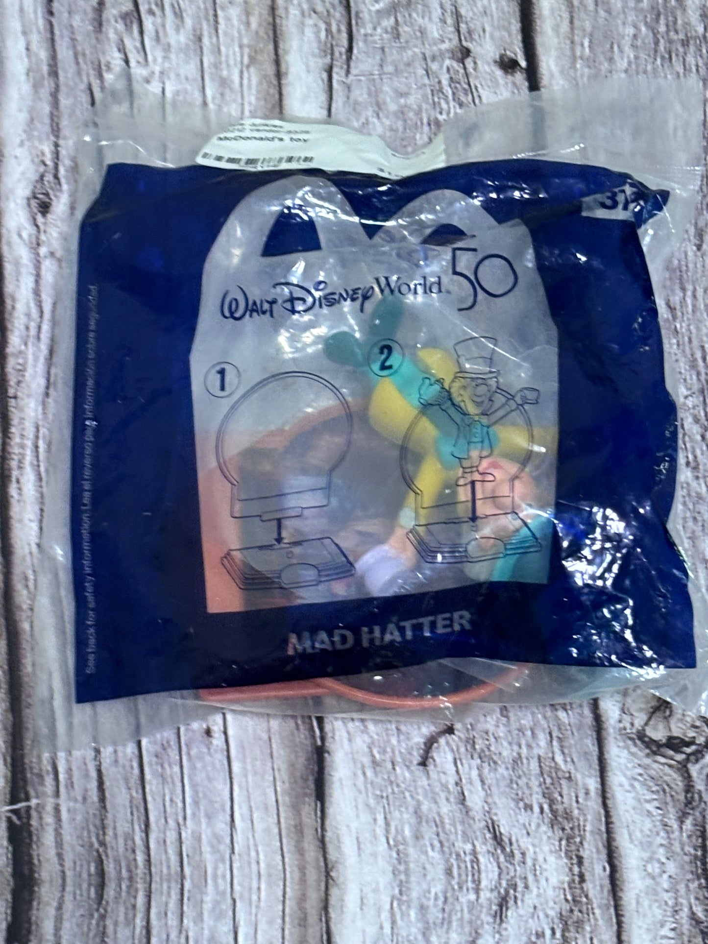 2021 McDonalds Disney World 50th Anniversary Toy - #37 Mad Hatter