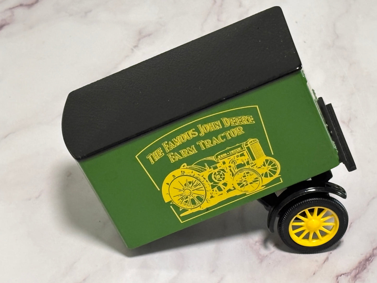 John Deere - ERTL 1918 Ford Model T Runabout with Trailer - Bank Diecast Vintage