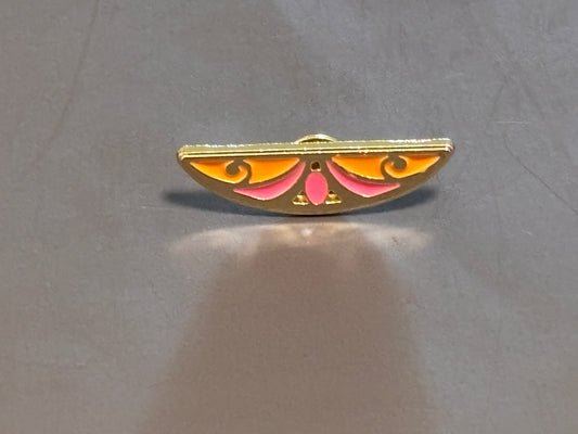 Pokémon Trainer / Gym Badge Fairy Kalos Region Art Nouveau Arch Metal Enamel Pin