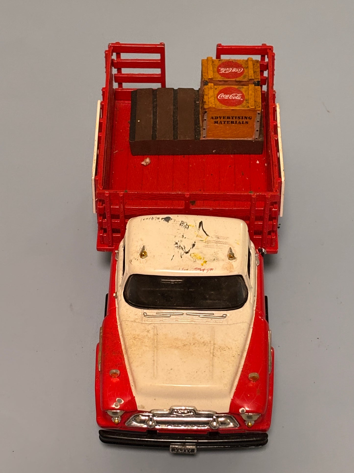 Coca Cola 1957 Stake Truck Bank 1:25 Die Cast Replica Toy Banks Vintage