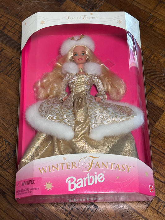 Winter Fantasy Barbie Doll Special Edition 1995 Mattel #16522 New