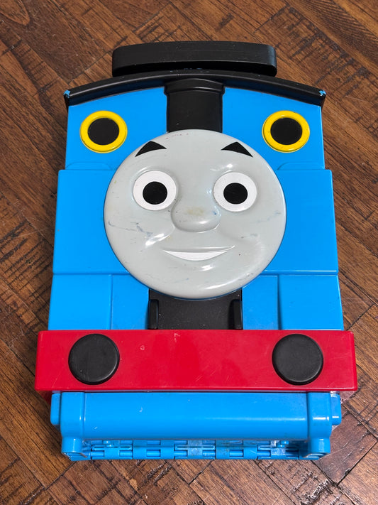 Thomas Friends Tank Engine Toy Train Carrying Travel Case Track Handle 2009 Mattel