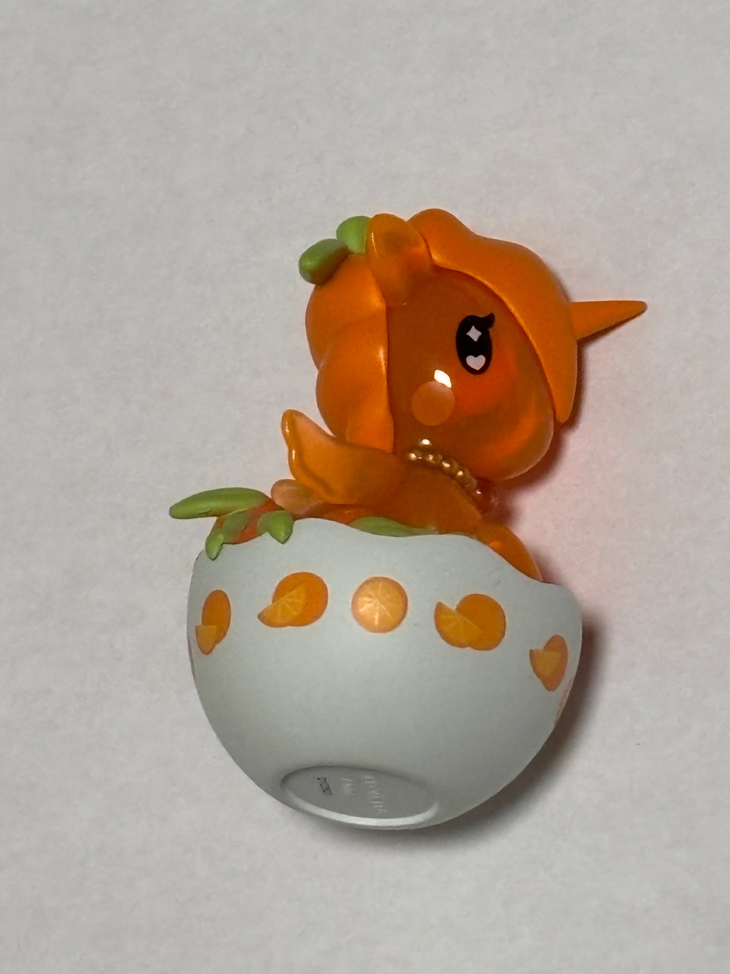 Tokidoki Unicorn Unicorno Cutie Fresh Fruits Series Tangerine Tangerina Orange Mini Vinyl Figure 3” Anime