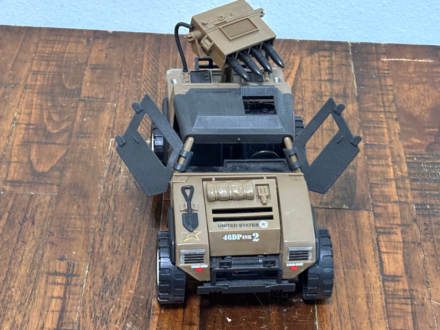 Gi Joe 50th Danger At The Docks 2014 SDCC Version Variant Tan VAMP MK II Brown