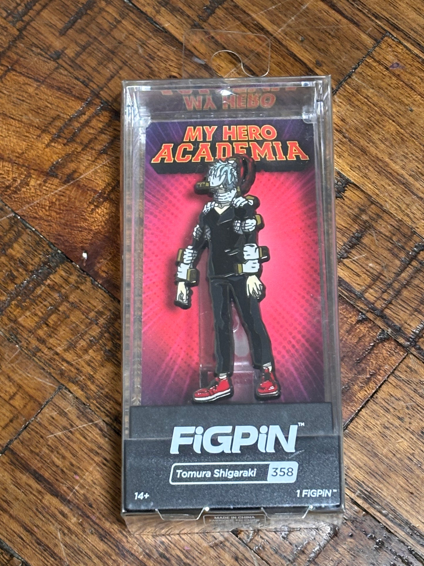 FigPin New Collectible Enamel Pin My Hero Academia MHA Anime #358 Tomura Shigaraki Exclusive Limited Edition LE /3024