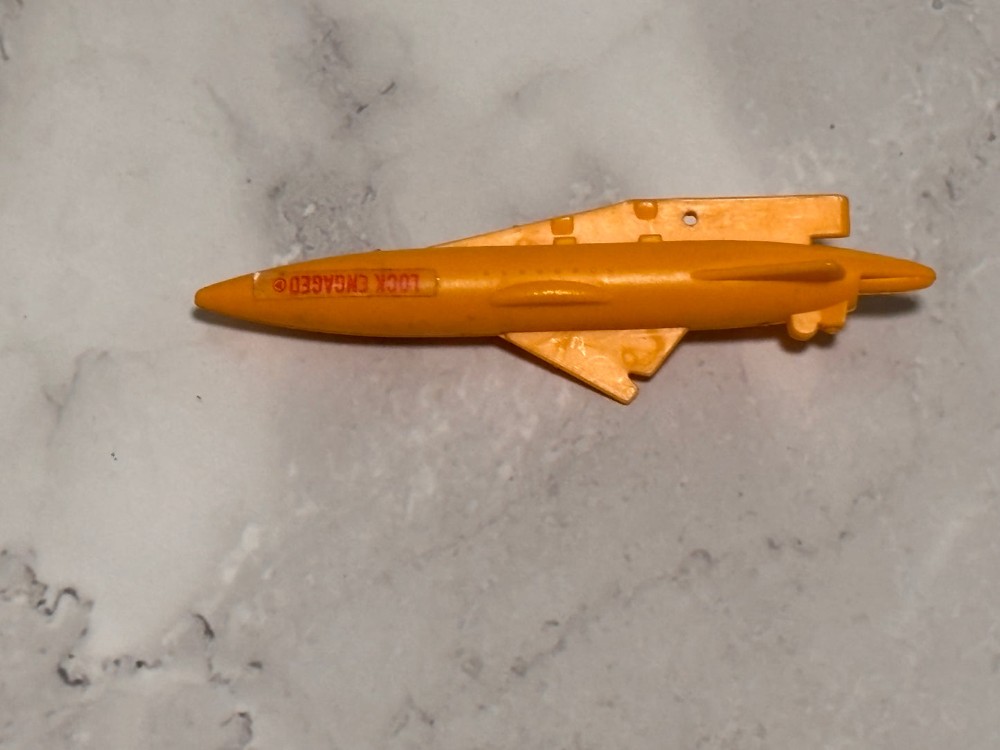 Snow Cat 1985 G.I. Joe ARAH  Vintage Vehicle Weapon Torpedo Missile Bomb Part