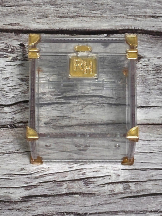 1 Small 2" Rainbow High Fashion Clear Acrylic Storage Display Accessories Box