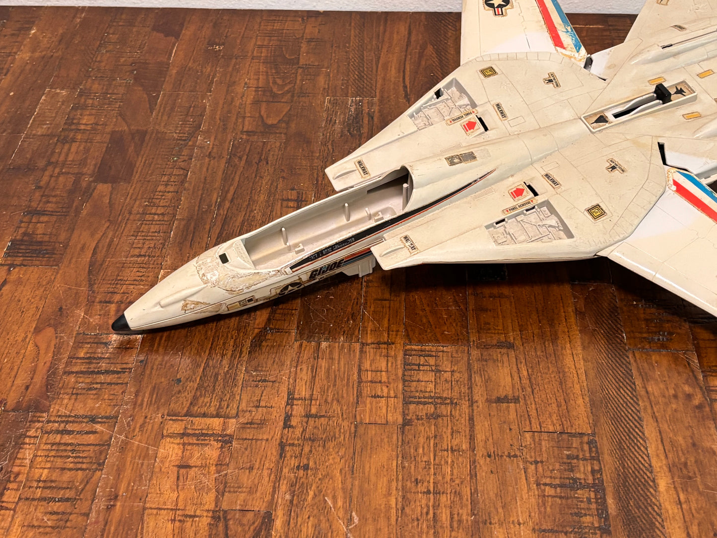 Vintage 1983 GI Joe Hasbro Jet Skystriker XP-14F Authentic Original ARAH 1980s